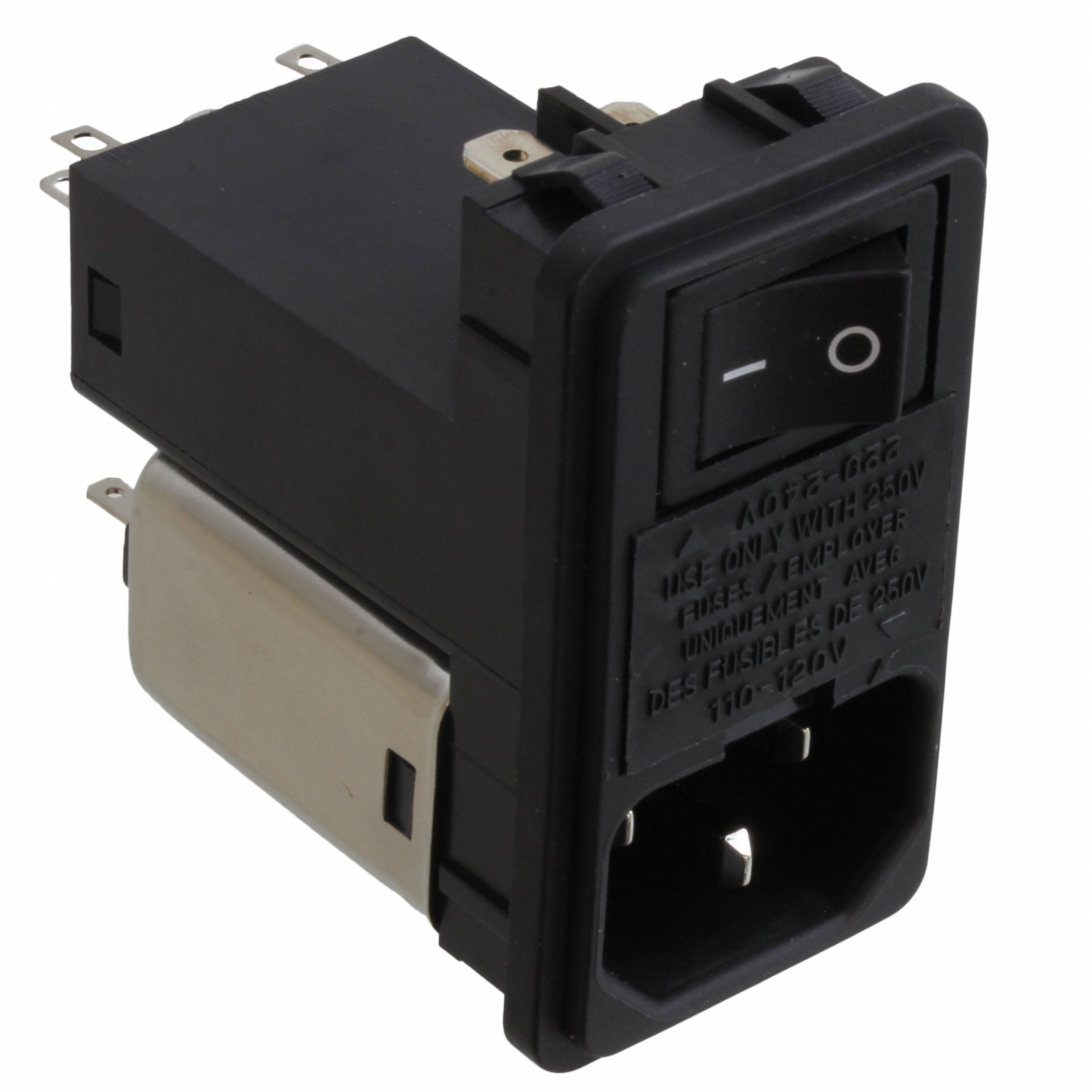 06NB3S Delta Electronics  Moduli di ingresso alimentazione (PEM)